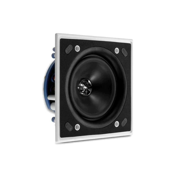 Kef Ci130QS Square In-Ceiling Speaker, White Grill - B Stock