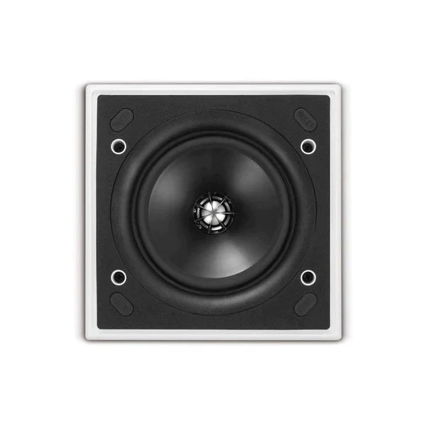 Kef Ci130QS Square In-Ceiling Speaker, White Grill - B Stock