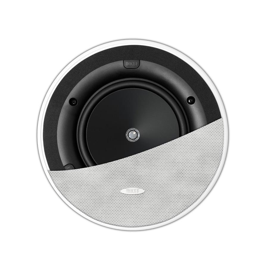 KEF Ci160.2CR In-Ceiling Speaker, White Grill - B Stock