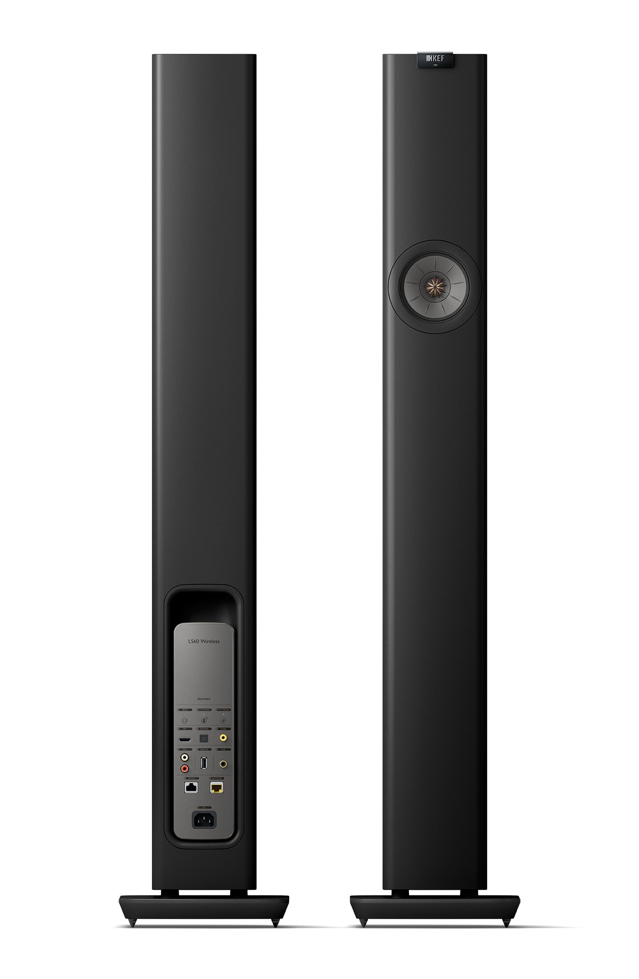 KEF LS60 Wireless Floorstanding Speakers - B-Stock