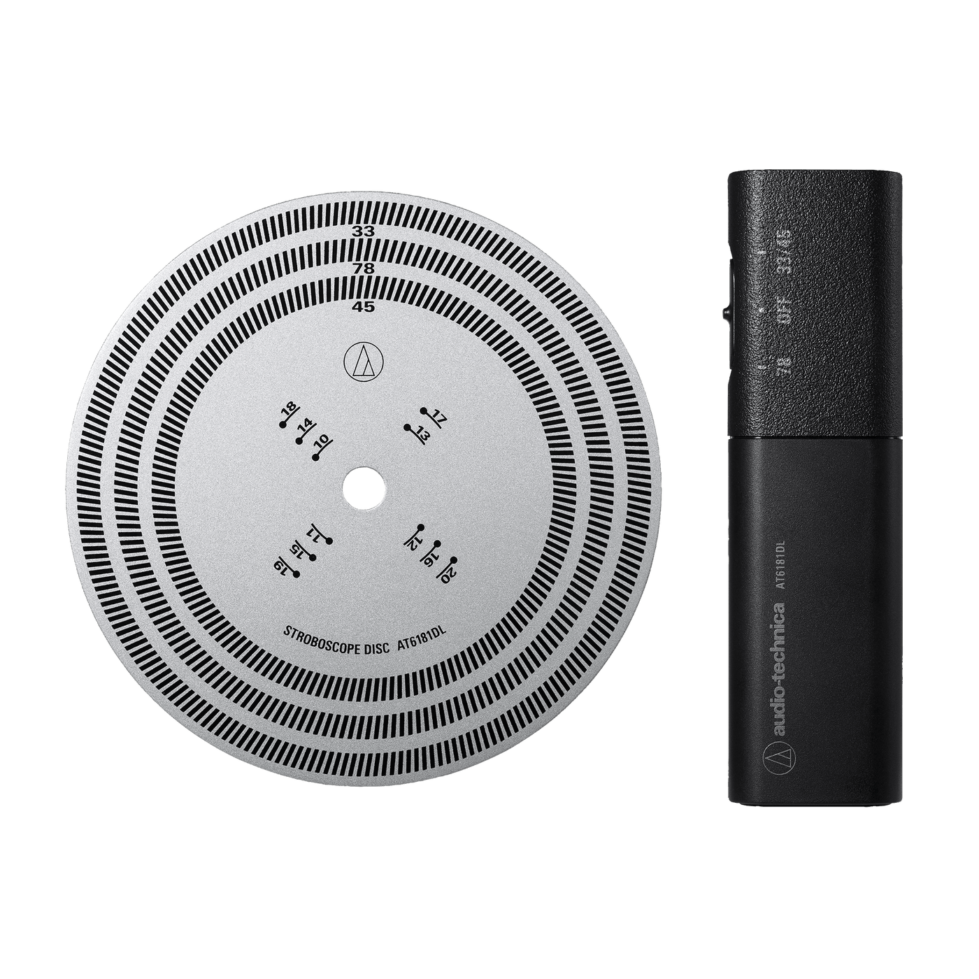 Audio Technica AT6181DL Stroboscope Disc and Quartz Strobe Light